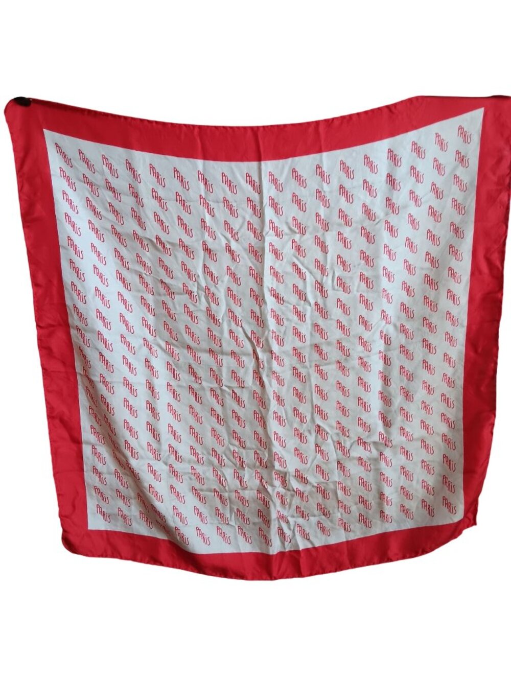 Vintage Paris Pure Silk Scarf Soie Pure Made In Italy